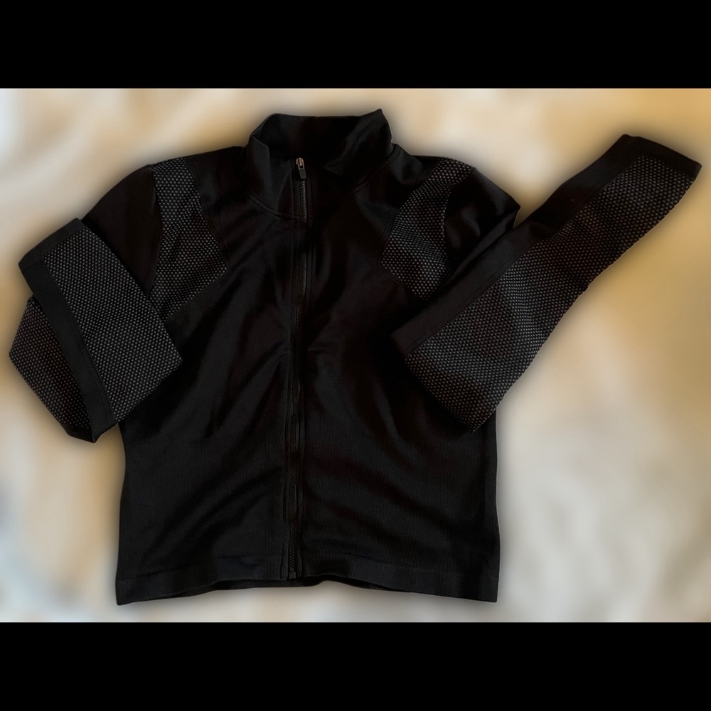β¨ HP β¨ NWOT β¨ Crop Dot β¨ Compression Zip Jacket β¨ - Picture 2 of 5